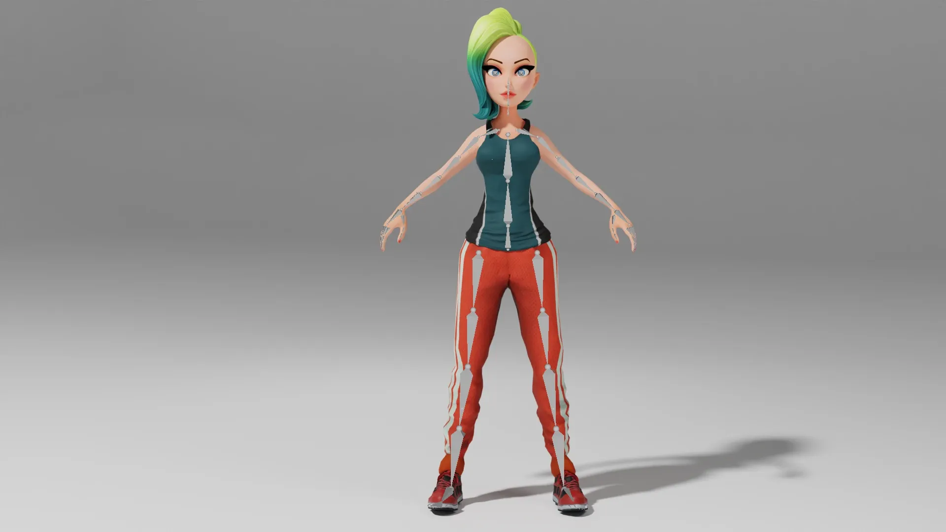 Закажите Риггинг 3D модели Риггинг 3D модели